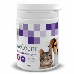 WEPHARM WEPHARM WeCogni, supliment sistem nervos & calmante, oftalmic câini senior, pudră WEPHARM WeCogni, XS-XL, supliment sistem nervos & calmante, oftalmic câini și pisici senior, flacon, 90g pudră