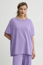 American Vintage t-shirt női, lila, PYM02AE25 - lila XS/S
