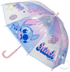 Javoli Disney Lilo és Stitch, A csillagkutya Universe gyerek átlátszó esernyő Ø71 cm (CEP2400000858)