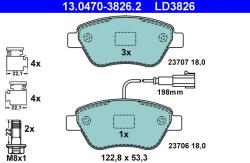 ATE Set placute frana ATE 13.0470-3826.2 (13.0470-3826.2)