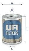 UFI Filtru combustibil UFI 26.719. 00 (26.719.00) - fixbox