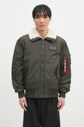 Alpha Industries rövid kabát B15-3 férfi, zöld, átmeneti, 198122 - zöld M