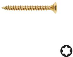 Faforgácslapcsavar SF 5x50 TX TM, sárgára horg