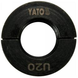 TOYA Krimpelő betét YT-21750 krimpelőhöz U-típus 20 mm (YT-21756) - denakert