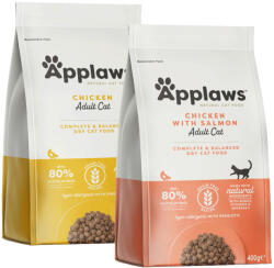 Applaws 2x400g Applaws vegyes próbacsomag száraz macskatáp