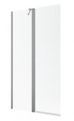 Radaway Nes Brushed Nickel PND II szálcsiszolt króm kádparaván 140B (10009140-91-01L)