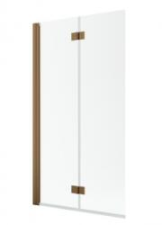 Radaway Nes Brushed Copper PND I szálcsiszolt réz kádparaván 120J (10010120-93-01R)