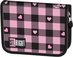 ST.RIGHT Penar St. Right Pink Checkered - Cu 1 fermoar si 2 aripi (PC03) Penar