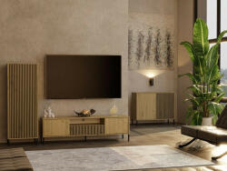 GreenSite Shannan RTV KAMARO160 TV állvány, 40x164x47 cm, tölgy (GSB5999114139438)