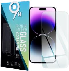 Apple 15 Pro kompatibilis üvegfólia, előlapi, edzett, 9H, 0.3mm (K-5900495291370)