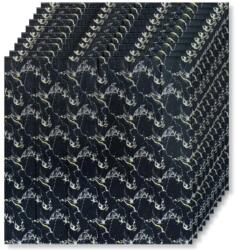 Tapetoo Home Decor Tapetoo Home Decor®, 50 db tapétalap készlet, fekete, 70 x 70 cm, 2, 5 mm, 24, 5 négyzetméter (set-50xTapet-3D-70x70-Cod-72-N)