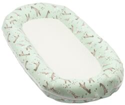 Kidizi Baby nest ergonomic cu baza respirabila si husa detasabila din bumbac 100% Kidizi Airnest Giraffe (5949551911197)