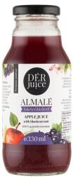 DÉR Juice 100% almalé feketeribizlivel rostos gyümölcslé 330 ml
