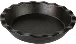 Lamart LT9214 Cera Kerámia Kerek sütőforma 26, 5 x 26, 5 x 5, 3 cm - Fekete (LT9214)