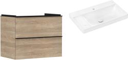 Hansgrohe Készlet szekrény Hansgrohe Xelu Q 54029670, mosdótál Hansgrohe Xelu Q 61031450