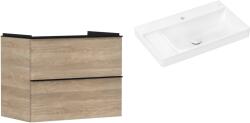 Hansgrohe Készlet szekrény Hansgrohe Xelu Q 54029670, mosdótál Hansgrohe Xelu Q 61030450