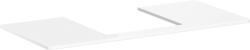 Hansgrohe Xelu Q szekrény feletti pult 118x55 cm fehér 54096050 (54096050)