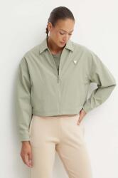 Guess rövid kabát AURLIE női, zöld, átmeneti, oversize, V4YH02 WG982 - zöld L