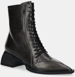 Vagabond Shoemakers bőr csizma VIVIAN szürke, női, magassarkú, 5853-118-15 - szürke Női 41