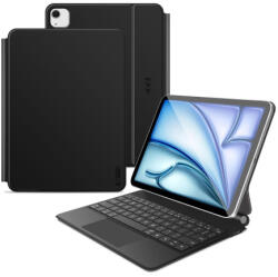 Tech-Protect Smartcase Magnetic tok billentyűzettel iPad Air 10.9'' 4-5gen 2020-2022 / 11'' 6-7gen 2024-2025, fekete