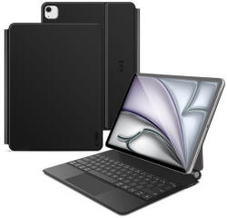 Tech-Protect Smartcase Magnetic tok billentyűzettel iPad Pro 12.9'' 4-6gen 2020-2022 / Air 13'' 1-2gen 2024-2025, fekete (TEC363452)