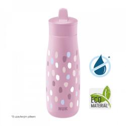 Nuk Bottle Mini-Me PP Flip 12m+, 450ml - rózsaszín