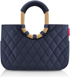 Reisenthel Loopshopper M Frame Rhombus Midnight Gold