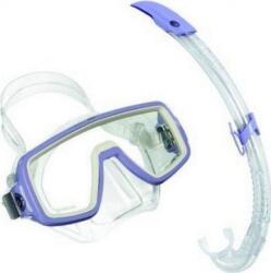 Aqualung Set snorkeling pentru copii aqualung sport planet lx + airflex junior
