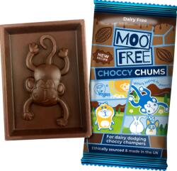 Moo Free Choccy Chums - Tejmentes Csokoládé szelet Vegan 20g