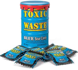 Cukigumi Toxic Waste Blue Sour Candy kék hordó 42g