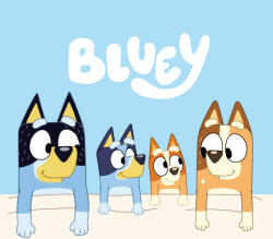  Bluey Cozy kéztörlő, arctörlő, törölköző 30x30cm (JFK106342) - szukits