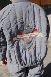 Konges Sløjd gyerek bomberdzseki JUNO BOMBER JACKET szürke, KS102313 - szürke 80