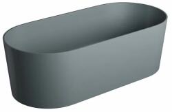 Omnires Cada freestanding Omnires Ovo M+ gri cenusiu 160x75 cm (OVOWWAG) - sanoterm