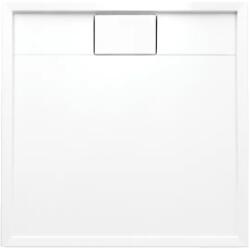 Omnires Cadita dus patrata din acril Omnires Brooklyn alb 90x90 cm (BROOKLYN90-KBP) - sanoterm