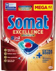 Somat Excellence Premium 5in1 gépi mosogatószer kapszula 42 db 819 g