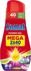 Somat All in 1 Power Gel Lemon & Lime gépi mosogatószer gél 80 mosogat
