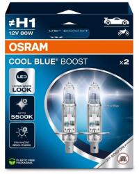 OSRAM Cool Blue Boost izzó H1 12V/80W - 2 darabos csomag OSRAM Elektronika Lámpa, fényszóró, index Izzó