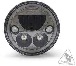 DENALI M7 LED fényszóró Ø177mm fekete króm DENALI Elektronika Lámpa, fényszóró, index Fényszóró (tuning)