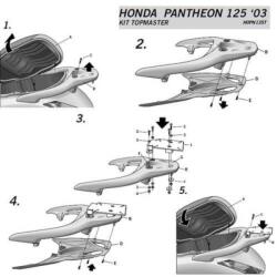 SHAD Top Master Felszerelő Készlet - Honda SHAD Vázak, idomok, kiegészítők Doboz konzol, kiegészítők - motomotors - 28 556 Ft