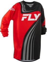 FLY RACING F-16 Ifjúsági Mez - Fekete/Piros/Fehér FLY RACING Sisakok és ruházat Póló, pulóver