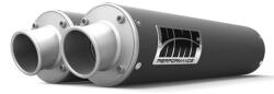 HMF Dual Performance sorozatú hangtompító - Fegyverfém/Lehajló Polaris RZR-hez HMF Kipufogó és alkatrészei Quad, ATV kipufogó