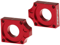 RFX Pro 2 hátsó tengely állító blokkok - piros RFX Erőátviteli alkatrész Lánc, lánckerék, láncszett Lánc - motomotors - 24 661 Ft