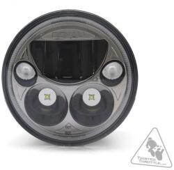 DENALI M5 LED fényszóró Ø145mm fekete króm DENALI Elektronika Lámpa, fényszóró, index Fényszóró (tuning)