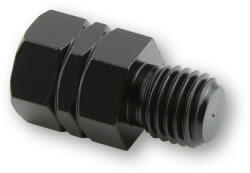 SHIN YO tükör adapter, M10 bal menetes furat, M10 jobb menetes csavar, fekete SHIN YO Kormány és tartozékai Tükör