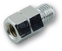 SHIN YO tükör adapter M8 jobb menetes furat M10 bal menetes csavarra krómozott SHIN YO Kormány és tartozékai Tükör