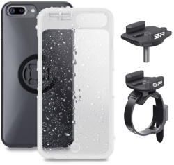 SP CONNECT SP-CONNECT kerékpár csomag kormányra vagy kormányszárra rögzítve iPhone 8+/7+/6S/6+ készülékhez SP CONNECT Bicikli Kerékpározási technológia Okostelefonos kerékpár rögzítő készletek