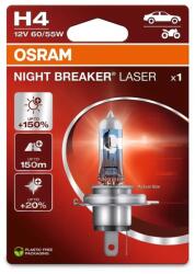 OSRAM H4 Night Breaker Laser izzó 12V 60/55W P43t-38 - 1 darab OSRAM Elektronika Lámpa, fényszóró, index Izzó