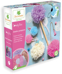  Lovely Box: set creativ confecționare de ciucuri și accesorii (CRE11045)
