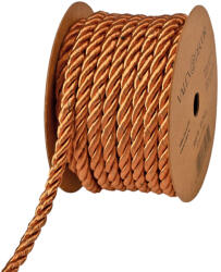  Dekor zsinór 5 mm x 5 m fényes bronz RS5-81