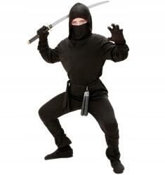 Widmann Gyerek Ninja Jelmez Fekete Ninjago Jelmez Assasin Szamuráj 116